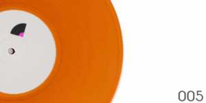 Vinyle couleur orange transparent